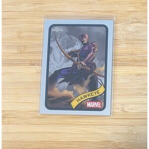 2025 Topps Chrome Marvel Hawkeye #133 Base Card Avengers Clint‎ Barton